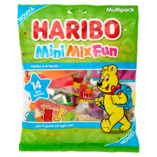 Haribo Mini Mix Fun 14 Mini Bustine 250 g