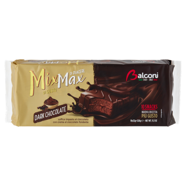 Balconi Mix Max di Piacere di Gusto Dark Chocolate 10 x 32 g