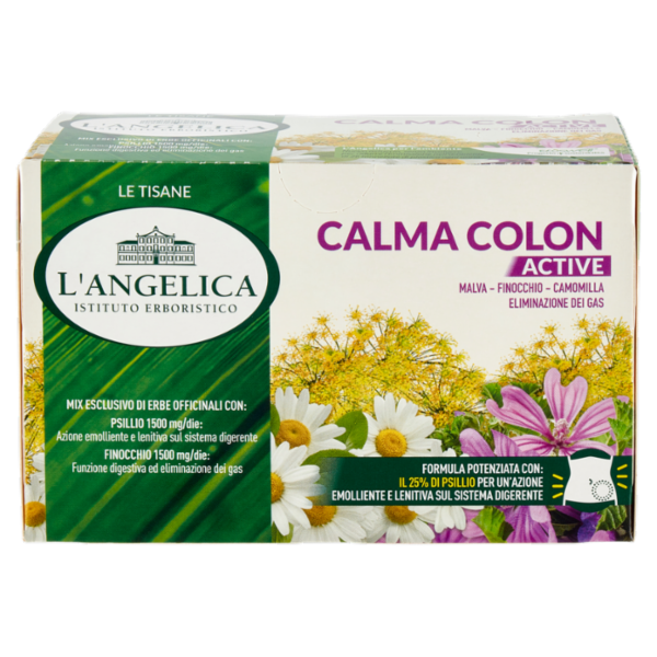 L'Angelica Le Tisane Calma Colon Active 18 Filtri 34,2 g