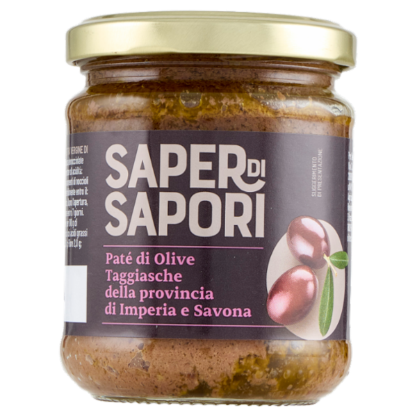 Selex Saper di Sapori Paté di Olive Taggiasche 180 g