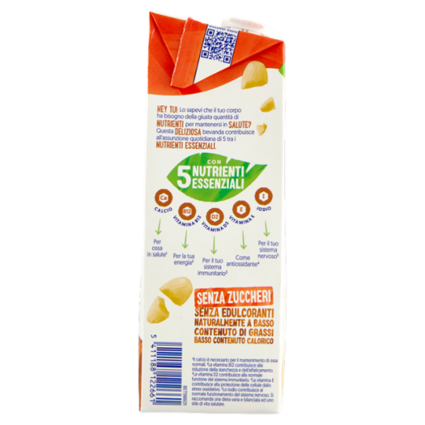 ALPRO Senza Zuccheri Mandorla, Bevanda 100% Vegetale, Basso in grassi, Senza Lattosio, 1l