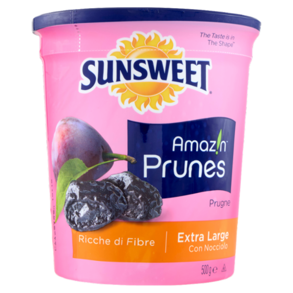 Sunsweet Amaz!n Prunes Prugne Extra Large con Nocciolo 500 g