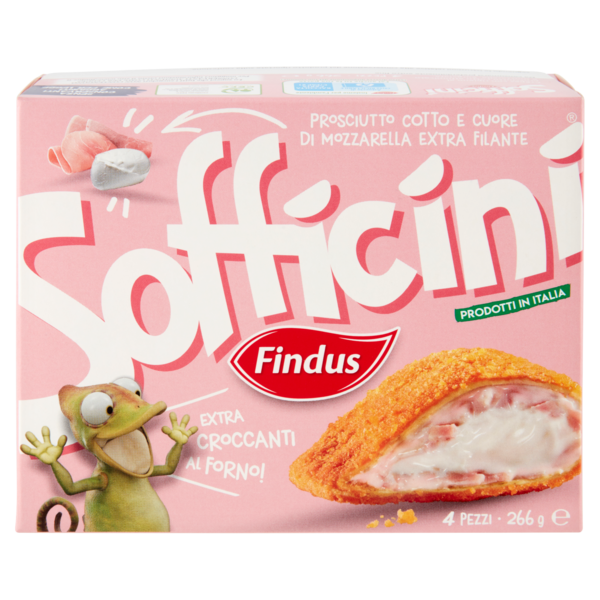 Sofficini Findus 4 Sofficini Prosciutto Cotto Più Mozzarella 266 g