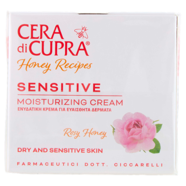 Cera di Cupra Ricette di Miele Crema Idratante Sensitive Pelli Secche e Sensibili 50 ml