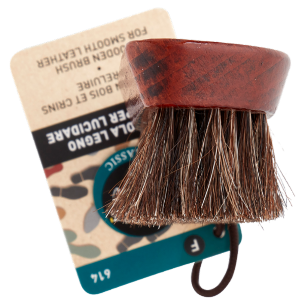 Shoes'Xpert Classic Spazzola Legno e Crine per Lucidare
