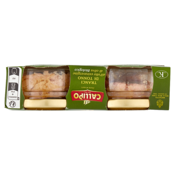 Callipo Tranci di Tonno all'olio extravergine di oliva Biologico 2 x 70 g