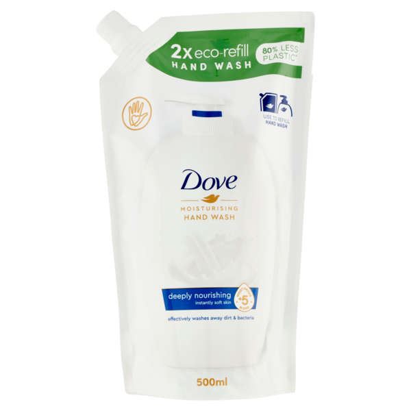 Dove Moisturising Hand Wash deeply nourishing Ricarica 500 ml