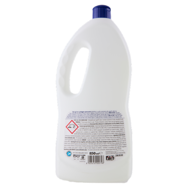 Smac Gel con Candeggina igienizzante 850 ml