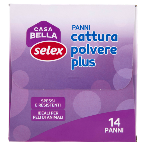 Selex Casa Bella Panno Cattura Polvere Plus 14 pezzi