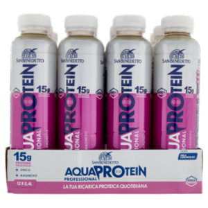 San Benedetto Aquaprotein Mela-Lemongrass 12 x 0,4 L