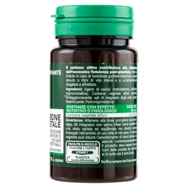 L'Angelica Advance Carbone Vegetale Compresse 75 x 850 mg