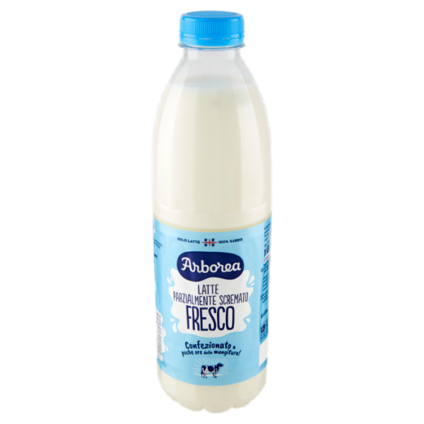 Arborea Latte Fresco Parzialmente Scremato 1000 ml