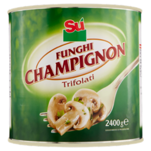 Sù Funghi Champignon Trifolati In Olio Di Semi Di Girasole 2,4 Kg