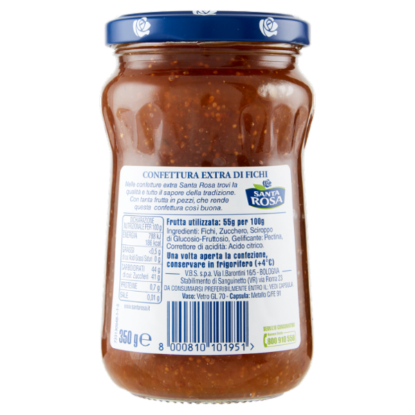 Santa Rosa Confettura Fichi 350 g