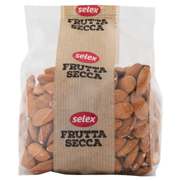 Selex Frutta Secca Mandorle Sgusciate 500 g