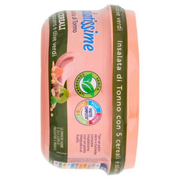 Rio mare Insalatissime Insalata di Tonno 5 Cereali con grano saraceno e olive verdi 200 g