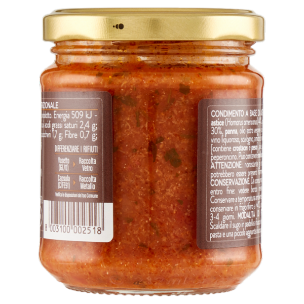 Selex Saper di Sapori Sugo di Astice 180 g
