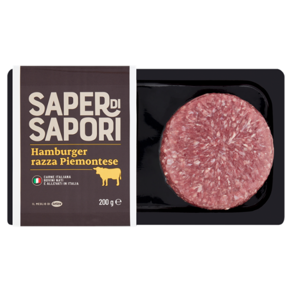 Selex Saper di Sapori Hamburger di Razza Piemontese 200 g
