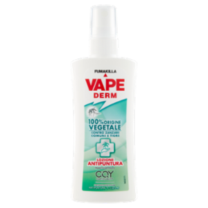 VAPE Derm 100% Origine Vegetale Lozione Antipuntura 100 Ml
