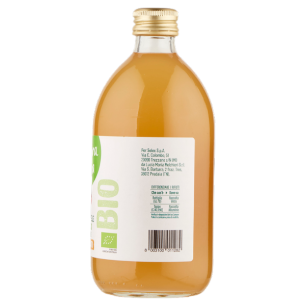 Selex Natura Chiama Aceto di Mele Non Filtrato Biologico 500 ml