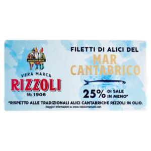 Rizzoli Filetti Di Alici Del Mar Cantabrico 46 g
