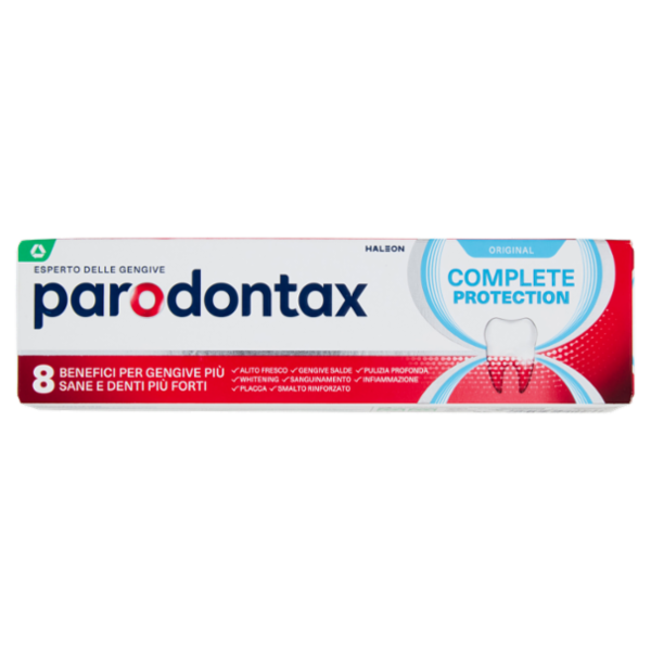 Parodontax dentifricio quotidiano Complete Protection Original gengive più sane denti più forti 75ml