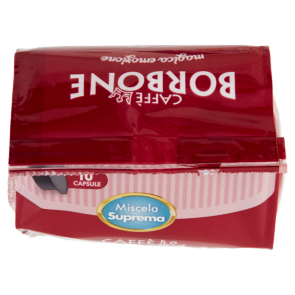 Caffè Borbone Miscela Suprema Capsule Compatibili Lavazza* A modo Mio* 10 x 7,2 g