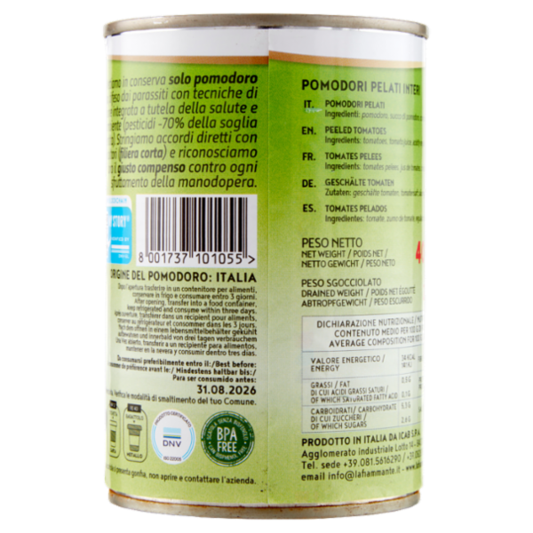 la fiammante il Pelato 400 g