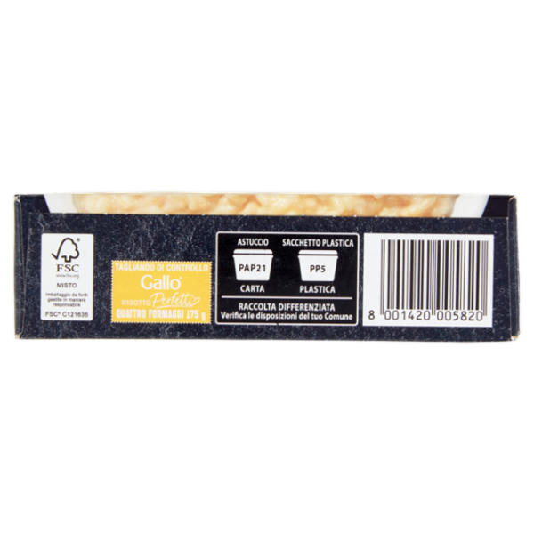 Gallo Risotto Perfetto Quattro Formaggi 175 g