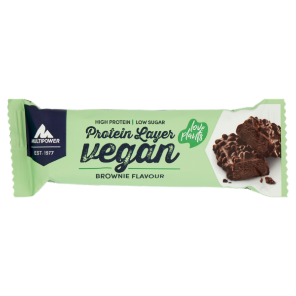 Multipower Protein Layer vegan Brownie Flavour 55 g