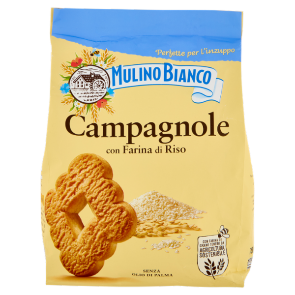 Mulino Bianco Campagnole Biscotti con Farina di Riso 700g