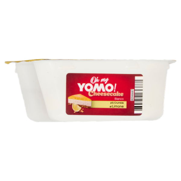 Oh my Yomo! Cheesecake Bianco più Crumble al Limone 140 g