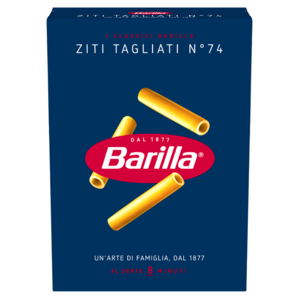 Barilla Pasta Ziti Tagliati n.74 500g