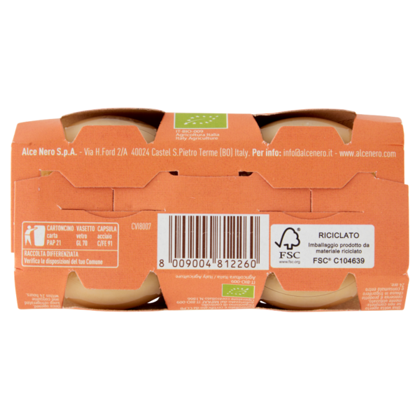 alce nero Omogeneizzato di Carni Bianche e Verdure 2 x 80 g