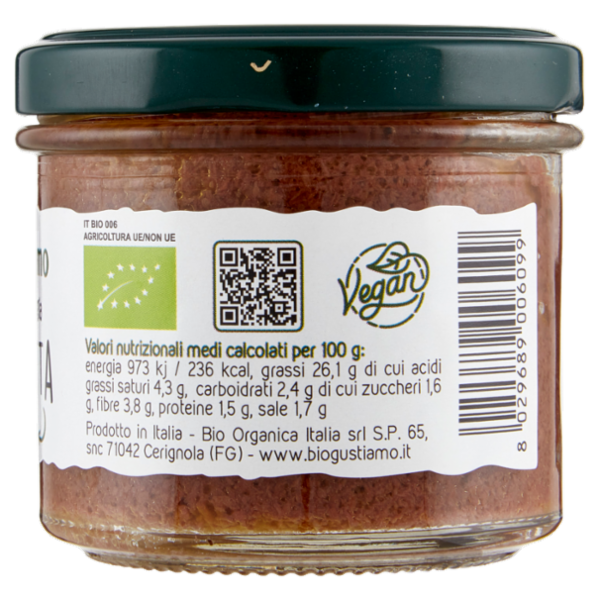 Bio Gustiamo la Bruschetta di olive 100 g