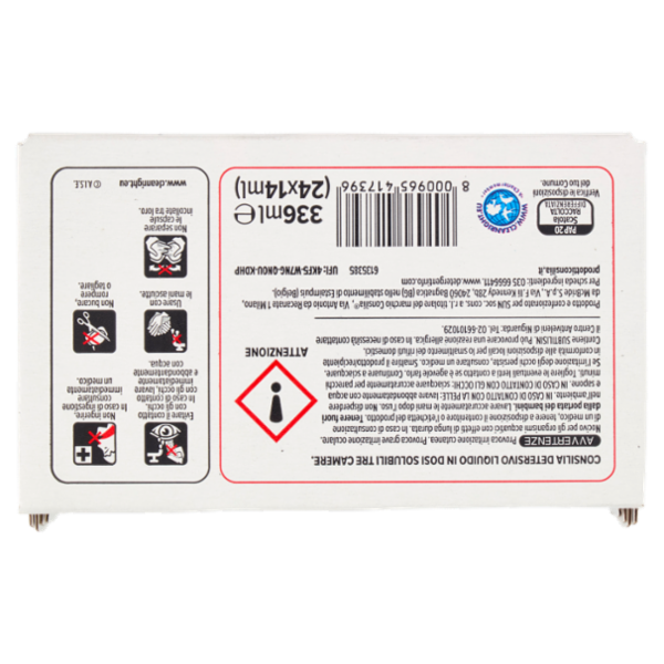 Consilia Detersivo Lavatrice Liquido Conc. per Capi Colorati 24 Capsule Idrosolubili 336 ml