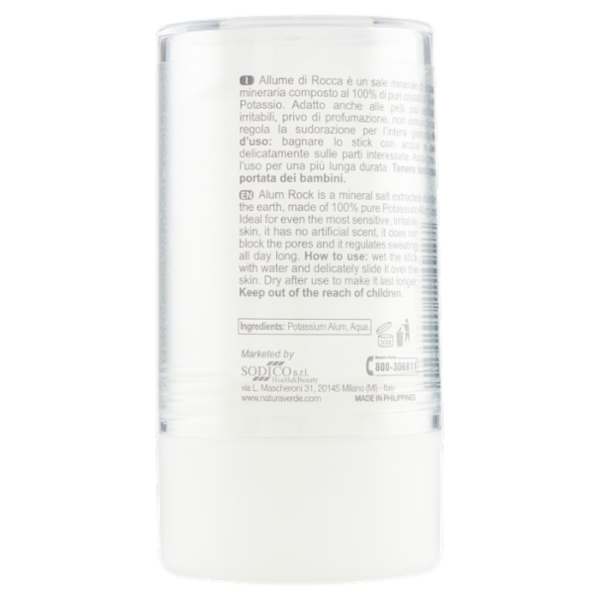 Naturaverde Pharma Allume di Rocca Deodorante Stick 115 g