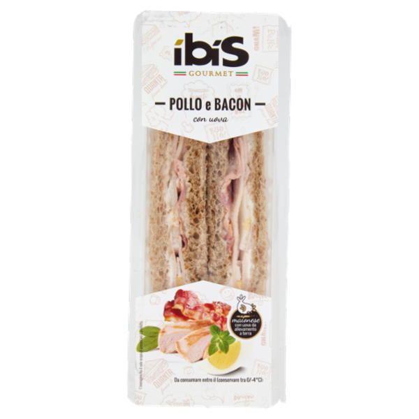 ibis Gourmet Pollo e Bacon con uova 160 g