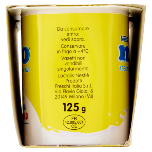 NESTLÉ MIO Yogurt Cremoso Senza Pezzi Albicocca 2x125g