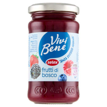 Selex Vivi Bene Preparazione Di Frutti Di Bosco Senza Zuccheri Aggiunti 220 g