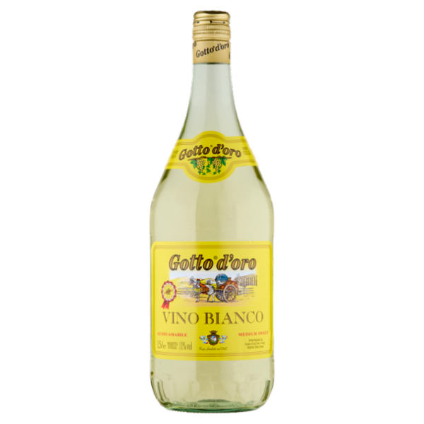 Gotto d'oro Vino Bianco Gusto Amabile 1,5 l