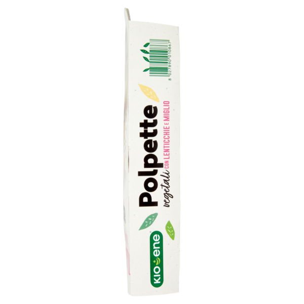 Kioene Polpette vegetali con Lenticchie e Miglio 200 g