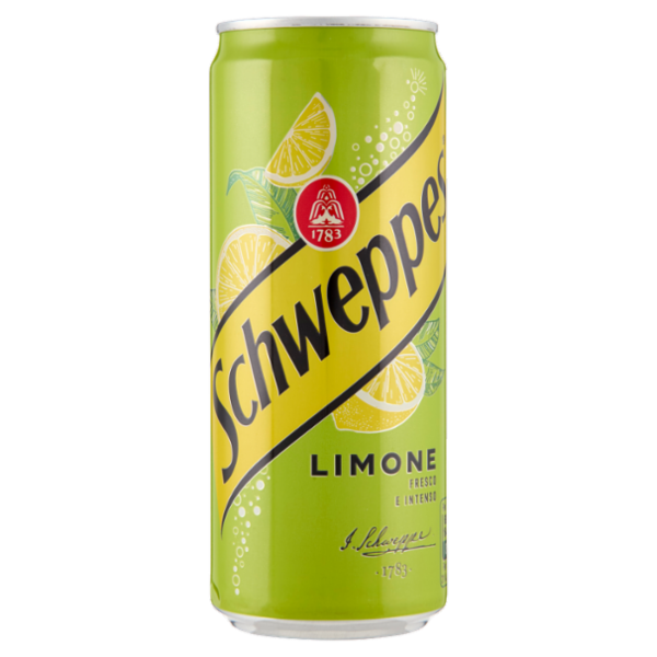 Schweppes Limone lattina sleek 0,33 L