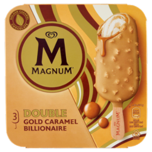 Magnum Double Gold Caramel Billionaire 3 x 71 g