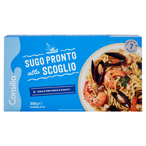 Consilia Sugo Pronto allo Scoglio Surgelato 300 g
