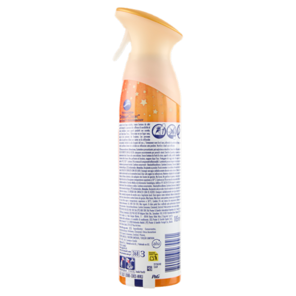 Ambi Pur Profumatore per Ambienti Deodorante Spray, Arancia e Cannella 185 ml