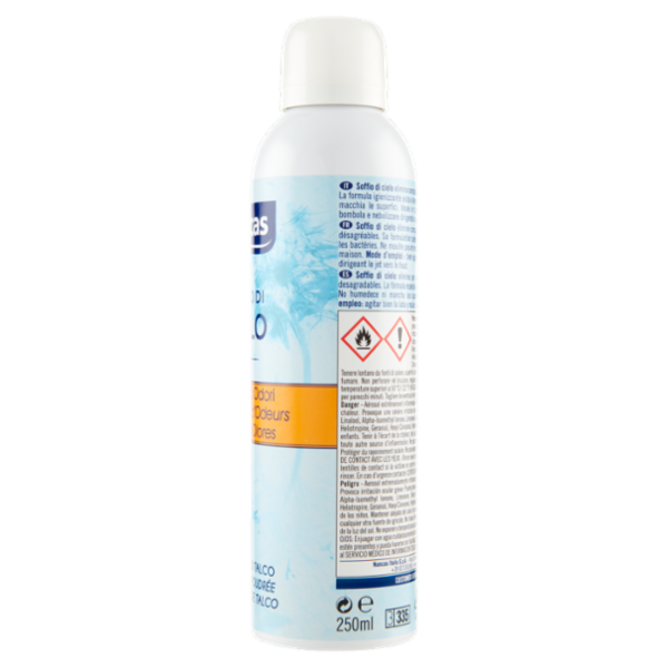 nuncas Soffio di Cielo Neutralizza Odori Fragranza di Talco 250 ml