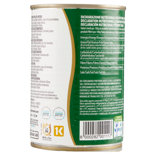 la Torrente Pelati pomodori interi 400 g