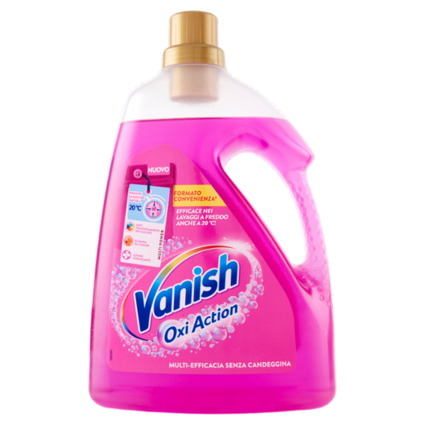 Vanish Oxi Action Gel Rosa Smacchiatore bucato 2,25L