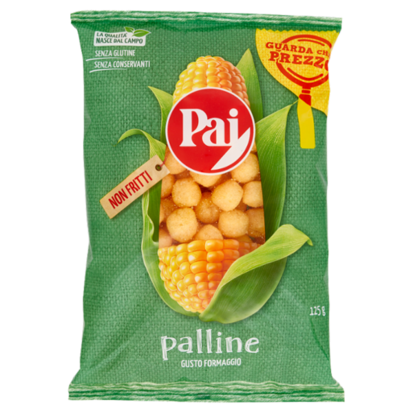 Pai palline Gusto Formaggio 125 g